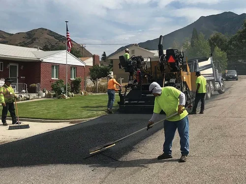 Expert road maintenance and repair work from Utah asphalt paving contractor