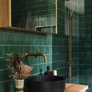 Kit Kat Tile Ideas for Slim Vertical Texture