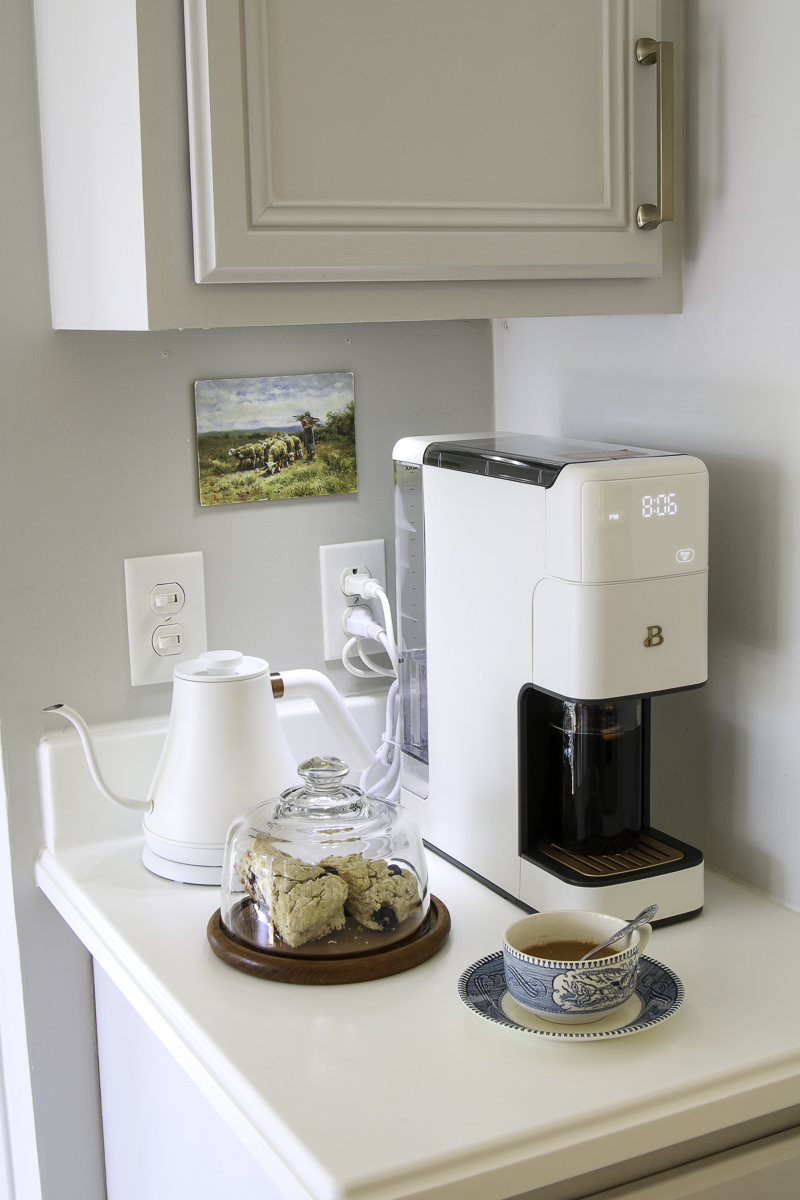Tea Station Ideas for Kettles, Cups, and Loose Leaf Storage